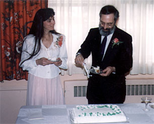 Cutting the Wedding Cake 1991