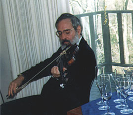 Bob with Violin