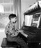 Bob at Piano, 1954
